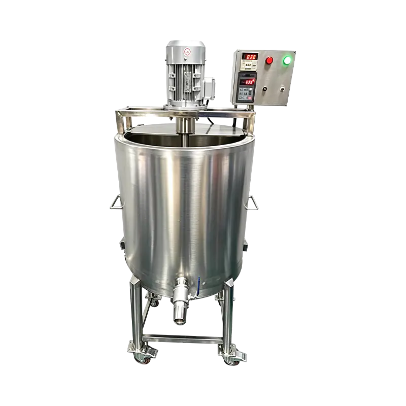 Kosmetisk 50 kg vokssmeltetank med omrører med variabel hastighed